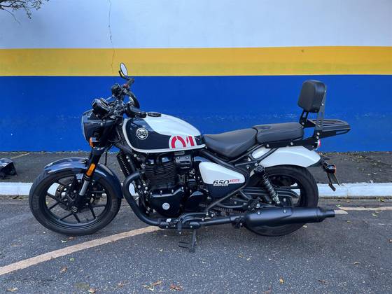 ROYAL ENFIELD SHOTGUN 650 STENCIL WHITE ROYAL ENFIELD SHOTGUN 650 STENCIL WHITE